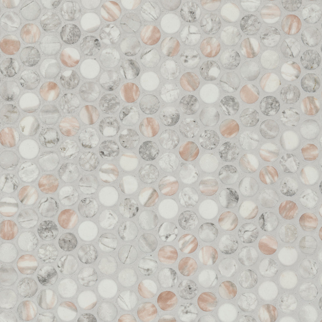 MSI Briar Rosa Penny Round Tile