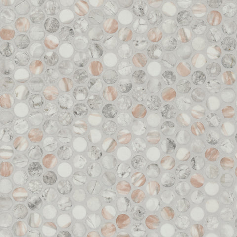 MSI Briar Rosa Penny Round Tile