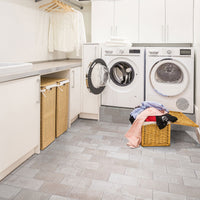 MSI Brickstone Ivory 5x10 Brick Tile — surface detail in ivory tonality