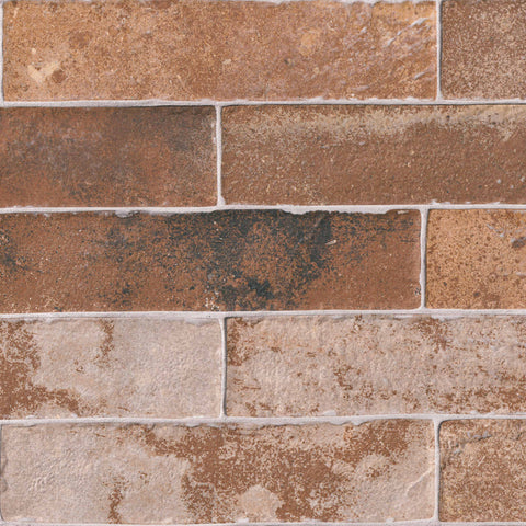 MSI Brickstone Red 2x10 Brick Tile