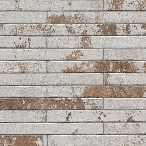MSI Brickstone Rustique White Brick 2x18