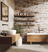 MSI Brickstone Rustique White Brick 2x18