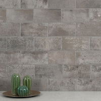 MSI Brickstone Taupe 5x10 Brick Tile — surface detail in taupe tonality