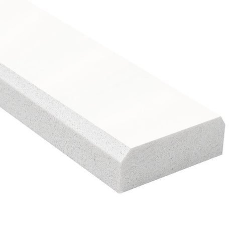 MSI Bright White 2x36x0.62 Polished Double Beveled Threshold