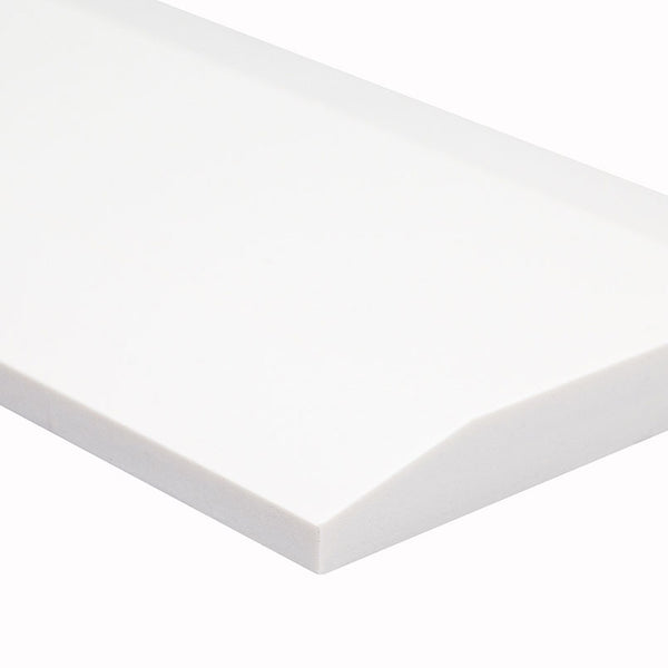 MSI Bright White 5x36x0.62 Polished Double Hollywood Threshold