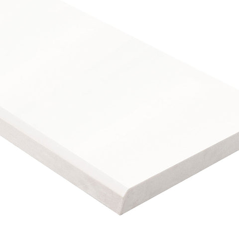 MSI Bright White 6x36x0.62 Polished Double Beveled Threshold