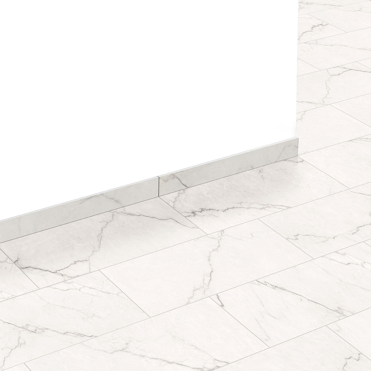 MSI Brighton Grey — surface detail in grey tonality through-bodied porcelain for full-room install