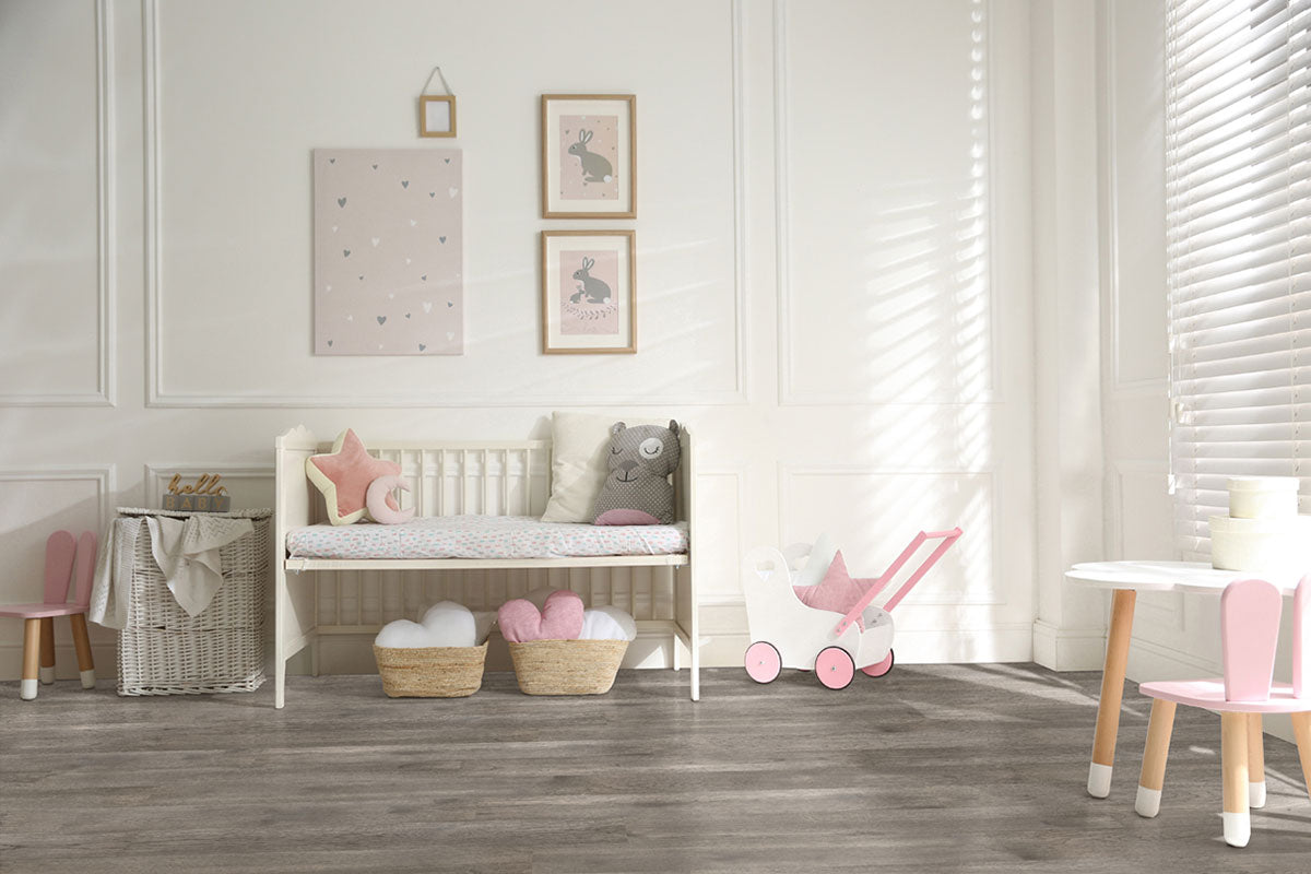 MSI Woodhills Brook Timber Hickory Wood Flooring — surface detail in natural tonality