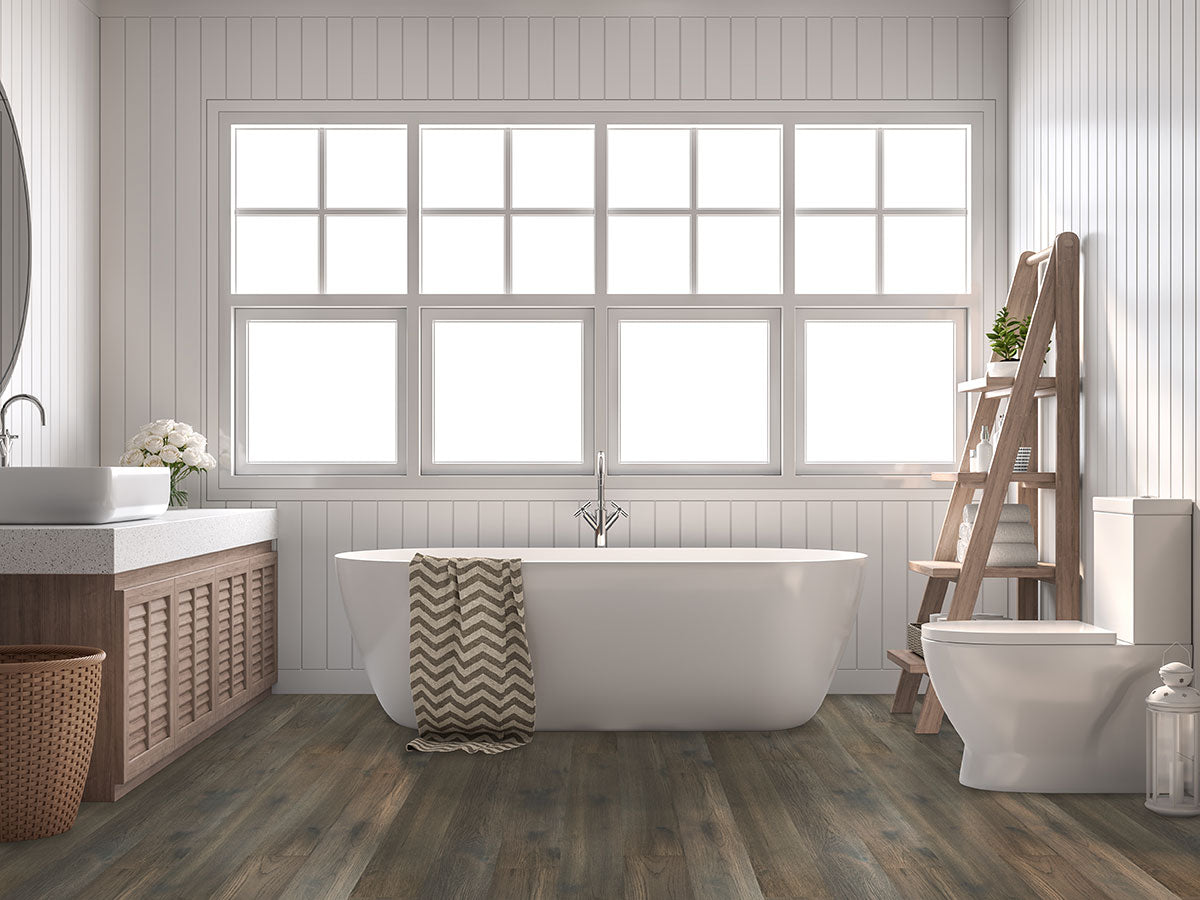 MSI Woodhills Brook Timber Hickory Wood Flooring — surface detail in natural tonality