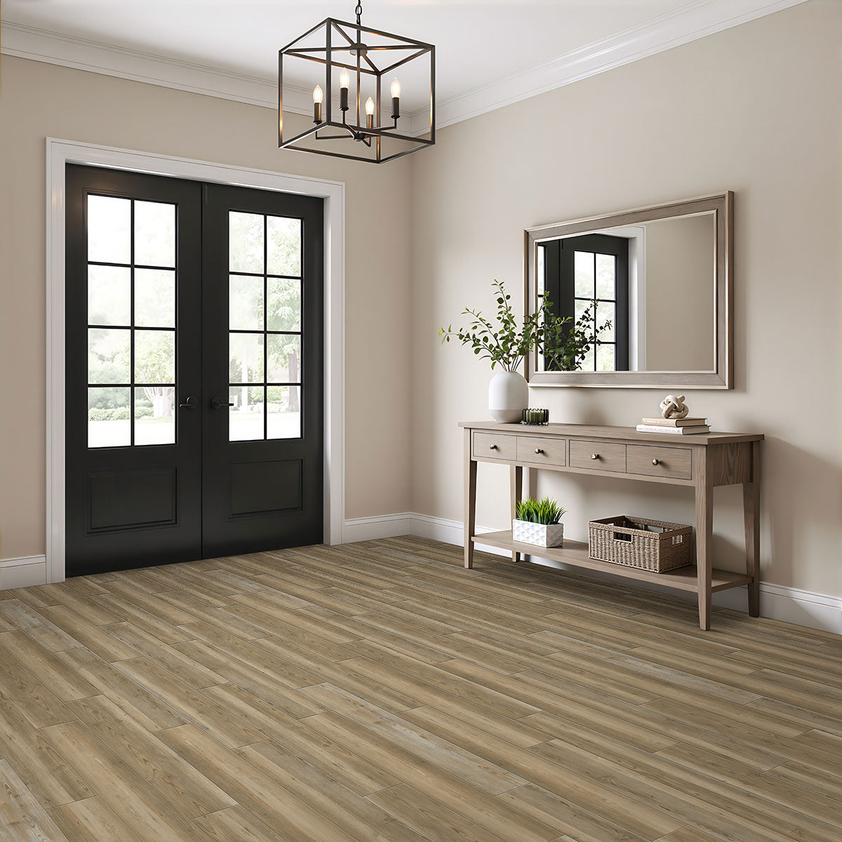 MSI Prescott Brookings Luxury Vinyl Plank Flooring — surface detail in natural tonality