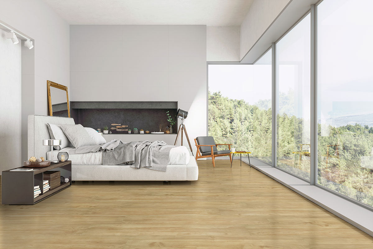 MSI Prescott Brookline Luxury Vinyl Plank Flooring — surface detail in natural tonality