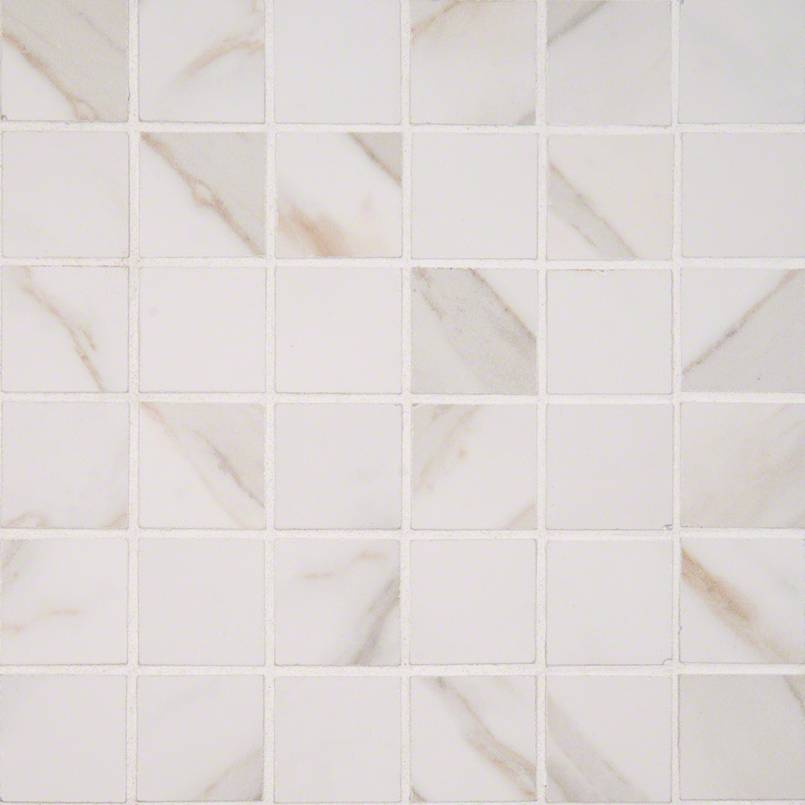 Pietra Calacatta Mosaic Tile (2 x 2)