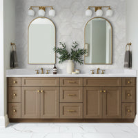 MSI Geoglam Calacatta Porcelain Tile — surface detail in natural tonality