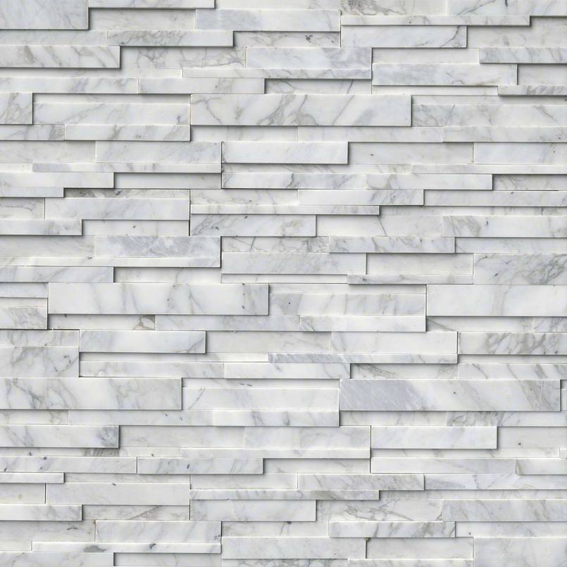 MSI Calacatta Cressa Rockmount — Rockmount Stone Veneer panelized natural stone wall cladding