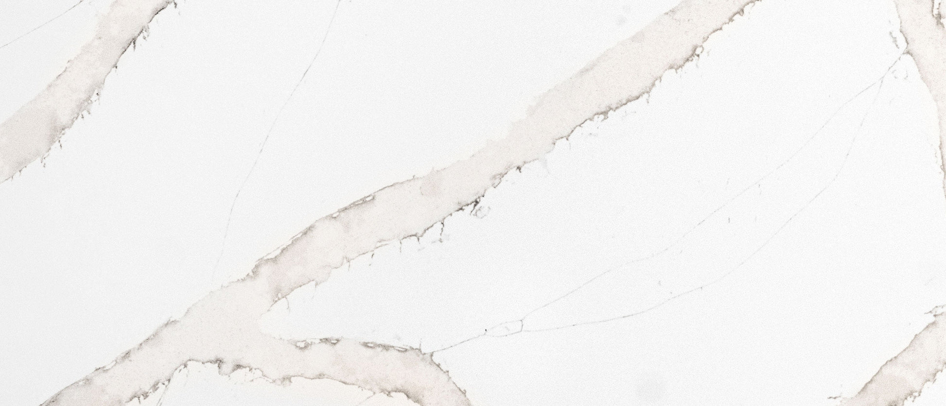 MSI Calacatta Goa quartz slab close up