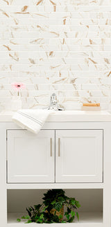 MSI Calacatta Gold Matte 2x6 Subway Tile