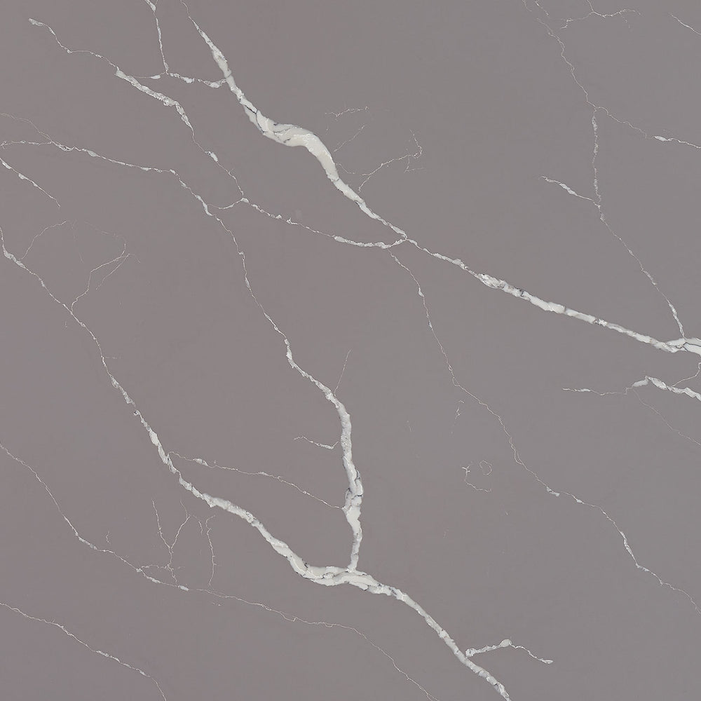 MSI Calacatta Laza Grigio Quartz — Pre-Fab Countertop factory-finished eased edge ready for install