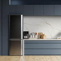 MSI Calacatta Laza Oro Quartz — surface detail in natural tonality