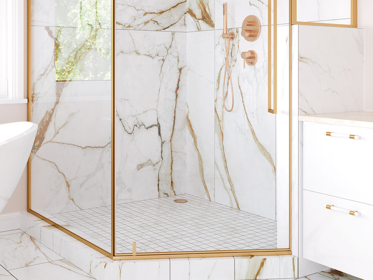 MSI Regallo Calacatta Marbella — surface detail in natural tonality