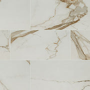 Regallo Calacatta Marbella Porcelain Tile - Matte (12 x 24)