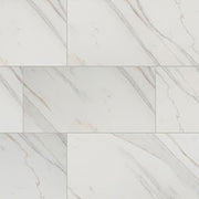 Pietra Calacatta Porcelain Tile - Polished (12 x 24)