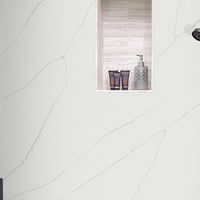 MSI Calacatta Ultra Quartz — surface detail in natural tonality