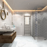 MSI Trecento Calacatta Serra Luxury Vinyl Tile Flooring