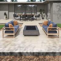 MSI Caldera Blanca Porcelain Paver — surface detail in natural tonality