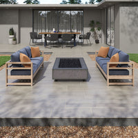 MSI Caldera Grigia Porcelain Paver — surface detail in natural tonality