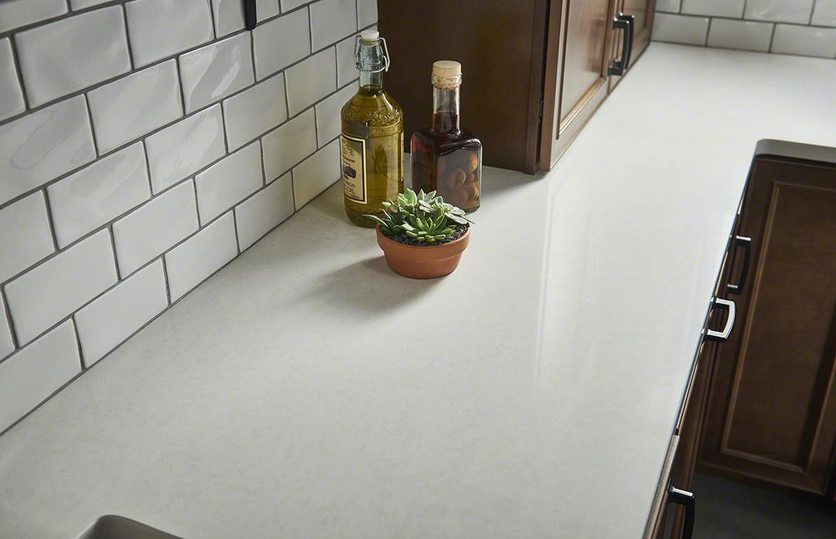 MSI Highland Park Whisper White Subway Tile 3x6 — surface detail in white tonality