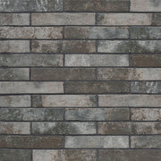 Brickstone Charcoal Brick 2x10 Tile