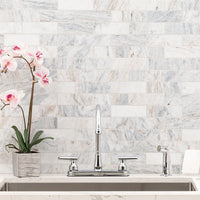 MSI Capri Blue Honed 2x6 Subway Tile — surface detail in blue tonality