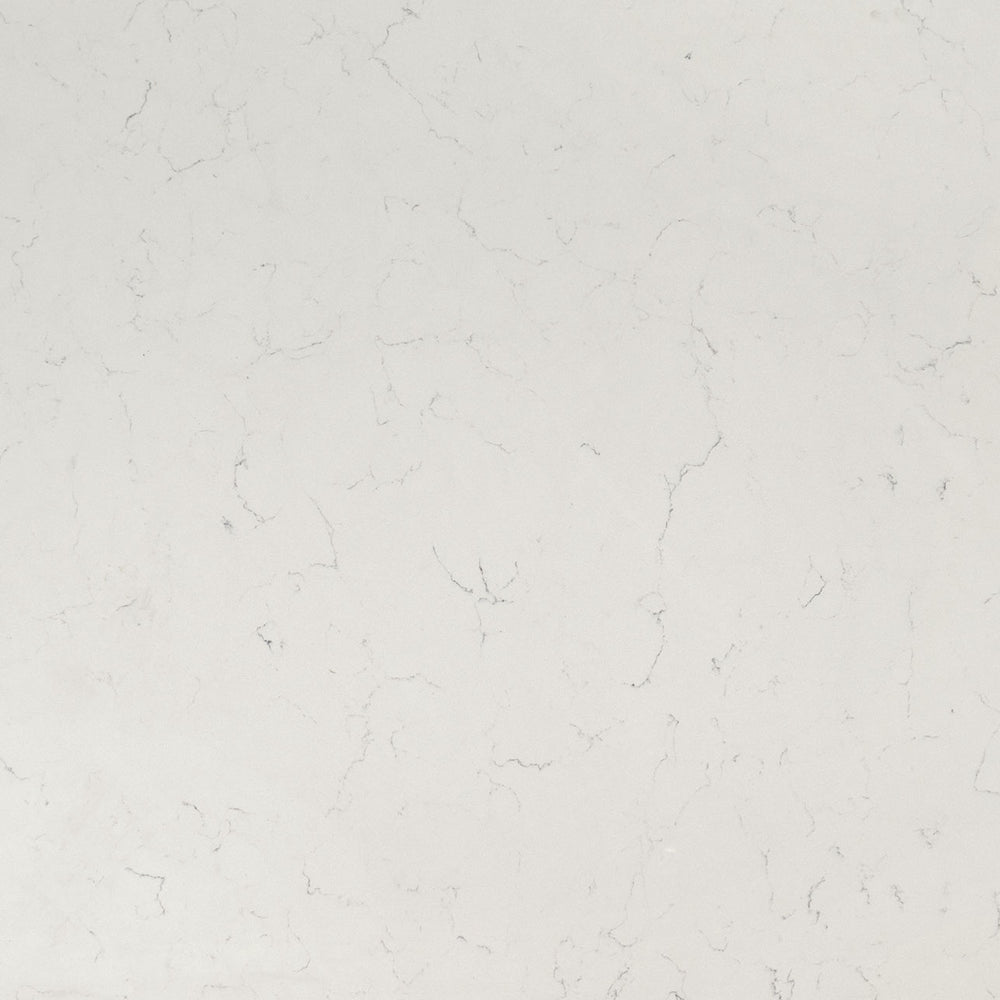 MSI Carrara Delphi Quartz — Pre-Fab Countertop factory-finished eased edge ready for install