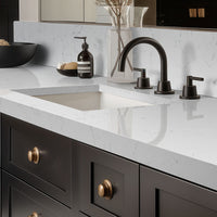 MSI Carrara Morro Quartz — surface detail in natural tonality