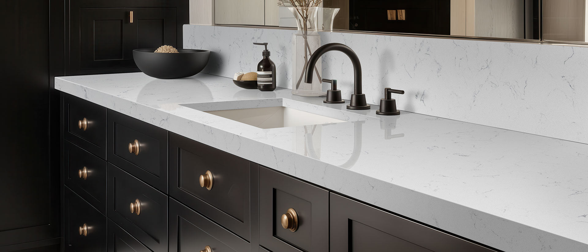 MSI Carrara Morro - Quartz Island Countertop