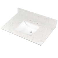 MSI Carrara Sky Vanity Tops — surface detail in natural tonality