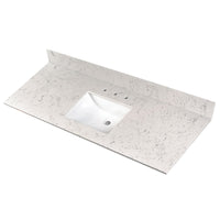 MSI Carrara Sky Vanity Tops — surface detail in natural tonality