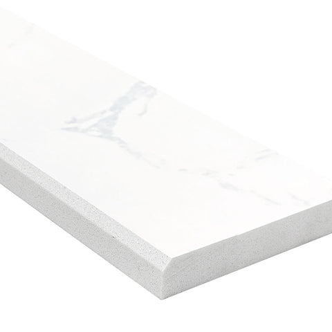 MSI Carrara White 4x36x0.62 Polished Double Beveled Threshold