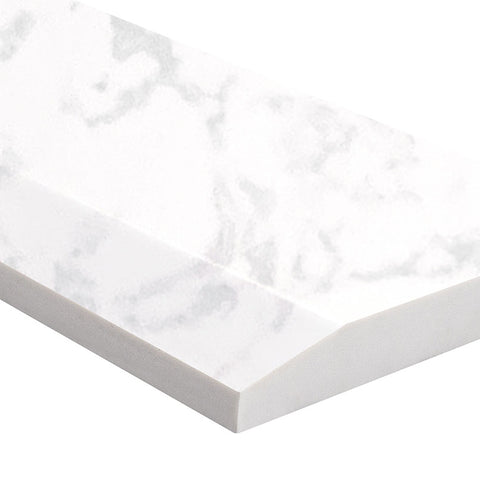 MSI Carrara White 5x30x0.62 Polished Single Hollywood Threshold