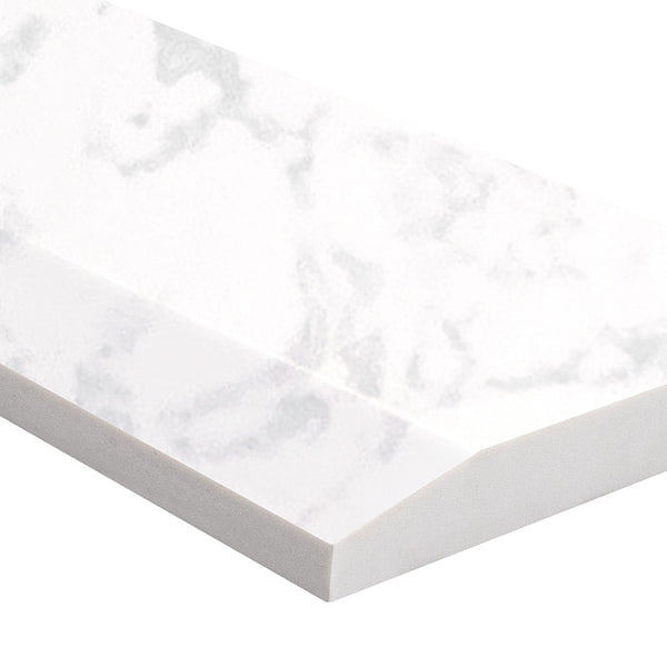 MSI Carrara White 5x30x0.62 Polished Single Hollywood Threshold