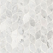Carrara White Blanco Pattern Tile
