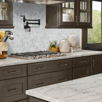 MSI Carrara White Blanco Pattern Tile — surface detail in white tonality