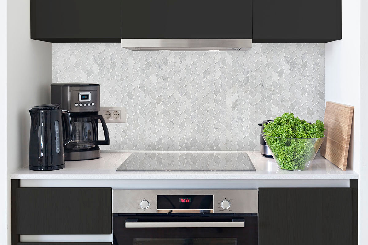 MSI Carrara White Blanco Pattern Tile — surface detail in white tonality