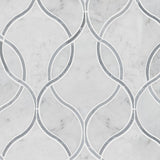 MSI Carrara White Ellipsis Tile