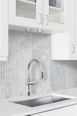 MSI Carrara White Milano Ribbon 12x24 Honed