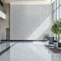 MSI Carrara White Valentino Fluted 12x24 Honed — surface detail in white tonality