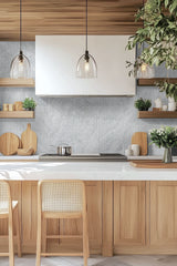 MSI Carrara White Valentino Fluted 12x24 Honed