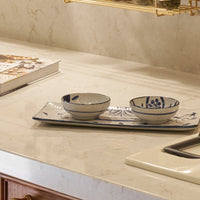 MSI Cashmere Taj Quartz — surface detail in natural tonality