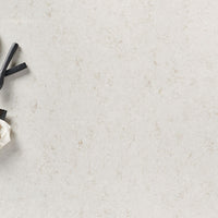 MSI Cashmere Taj Quartz — surface detail in natural tonality