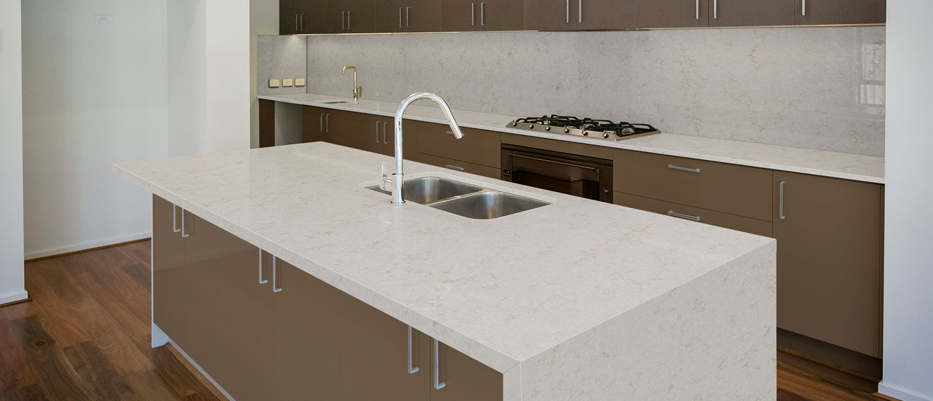 MSI Cashmere Taj - Quartz Island Countertop
